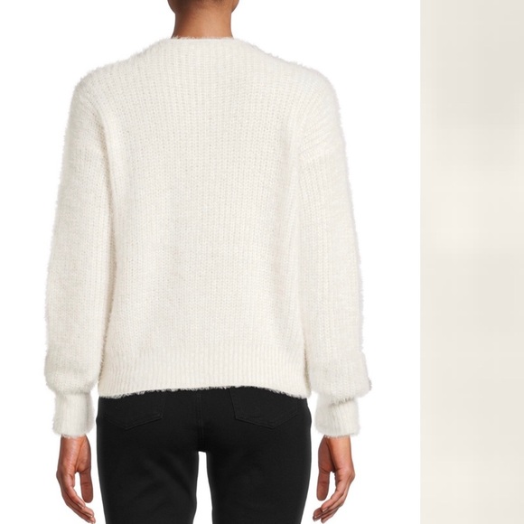 COPY - Crisscross Beaded Detail Sweater - Picture 4 of 6